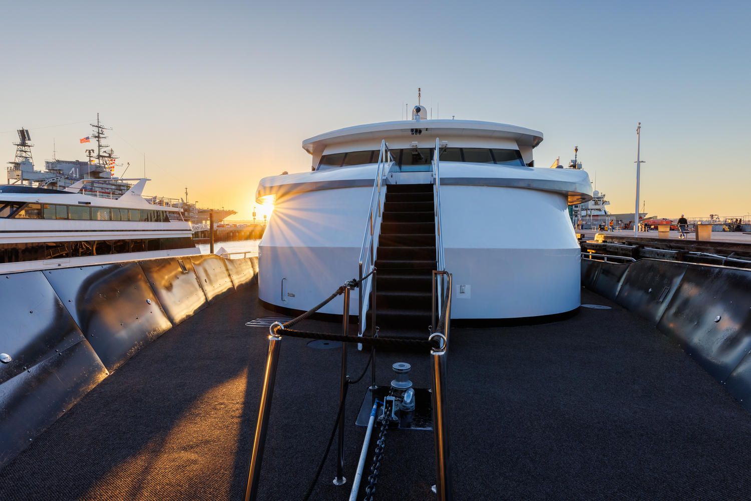 Bow Area – Open for Guests to take in the view.