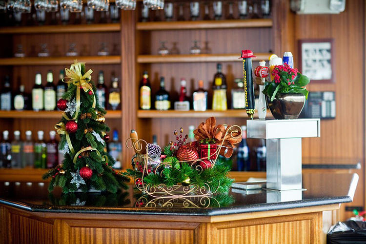 Stocked Bar for Your Guests