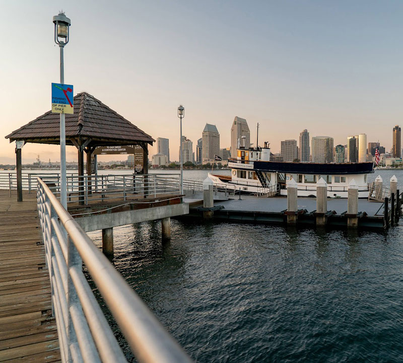 Visit the Coronado Ferry Landing