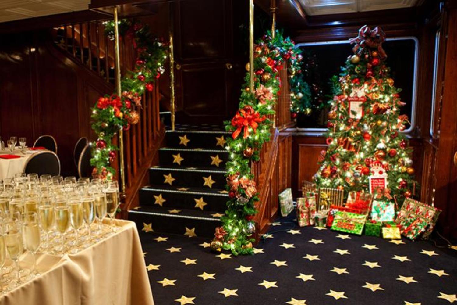 Christmas on a Luxury Yacht